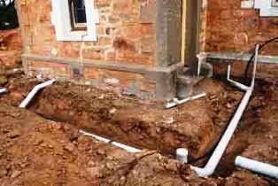 outside drainage Banstead